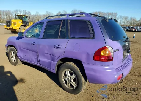 2004 Hyundai Santa Fe Gls из США, поврежденный, VIN KM8SC13D84U619069
